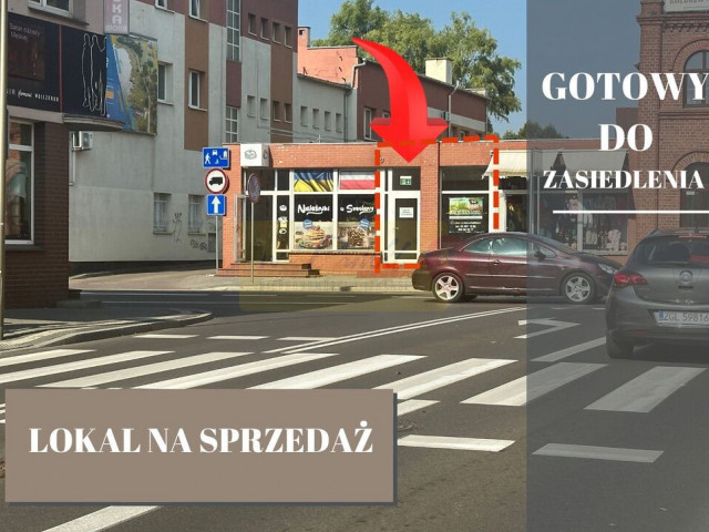 Goleniów centrum lokal handel usługi na sprzedaż